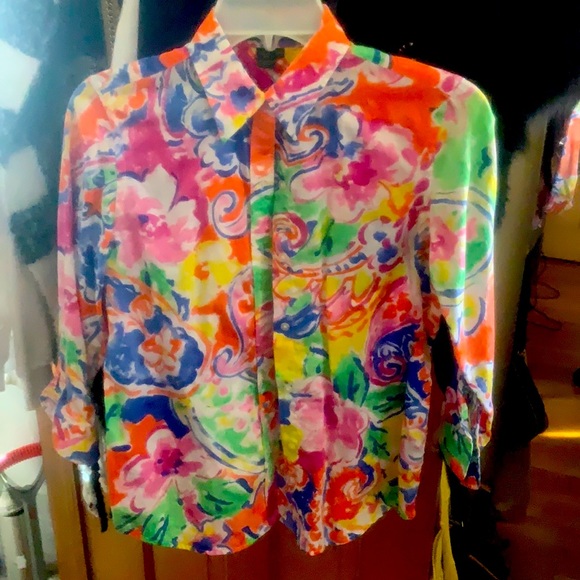 LADIES RALPH LAUREN BLOUSE - Picture 1 of 5